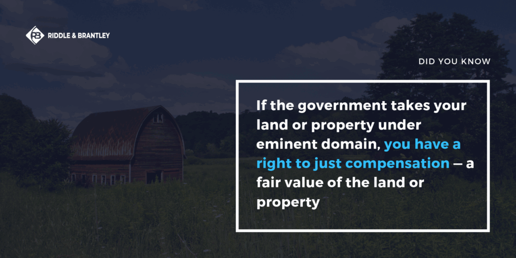 What is Just Compensation - Riddle & Riddle