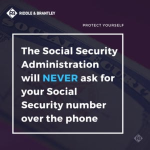Social Security Scam Phone Calls - Riddle & Brantley