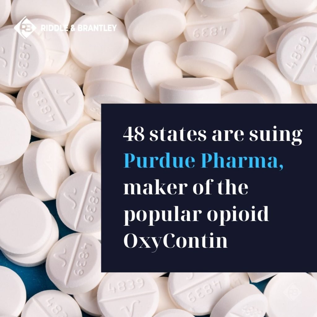 48 states are suing OxyContin manufacturer Purdue Pharma