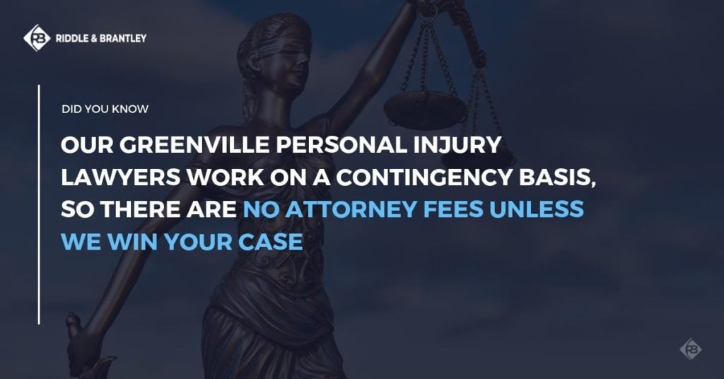 Greenville NC Personal Injury Lawyers - No Fee Unless We Win - Riddle & Brantley
