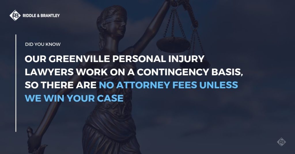 Greenville NC Abogados de Lesiones Personales - No hay honorarios a menos que ganemos - Riddle &amp; Brantley