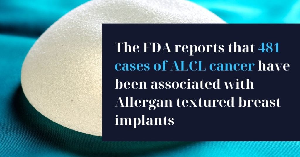 Allergan textured breast implants ALCL cancer risk - Riddle & Brantley