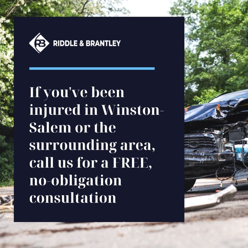 How Riddle & Riddle Injury Lawyers Can Help You After a Car Accident in Winston-Salem