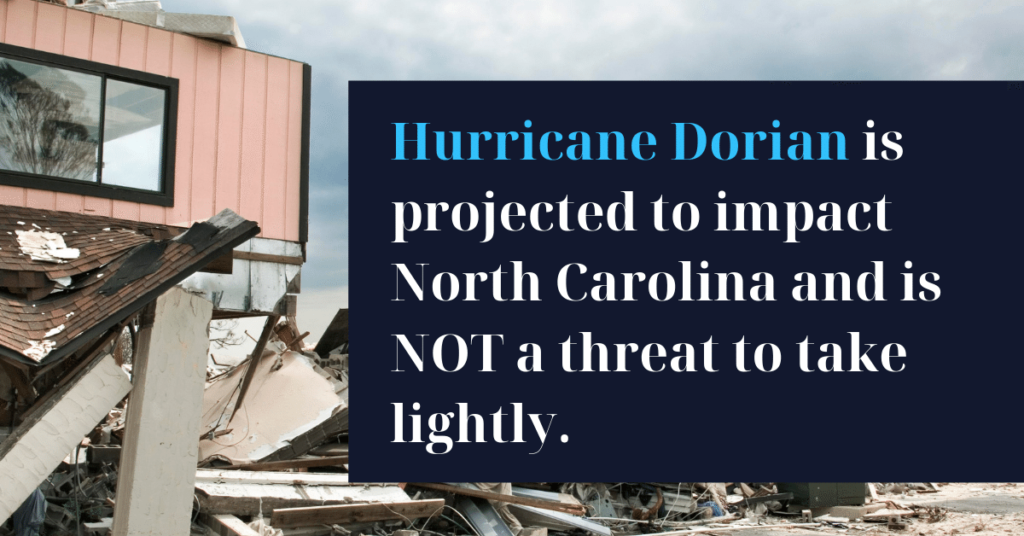 Hurricane Dorian in North Carolina - Riddle & Brantley