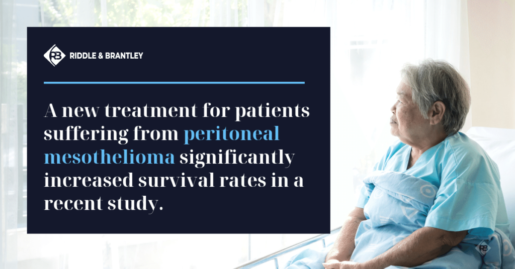 New Mesothelioma Treatment Study - Riddle & Brantley