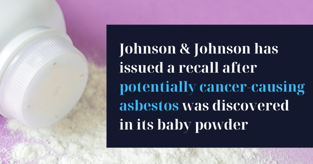 What to Know About the Johnson & Johnson Baby Powder Recall