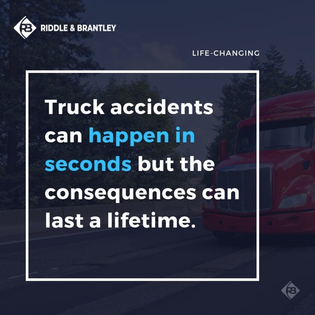 Abogado de Accidente de Camión con Experiencia en Gastonia NC - Riddle &amp; Brantley