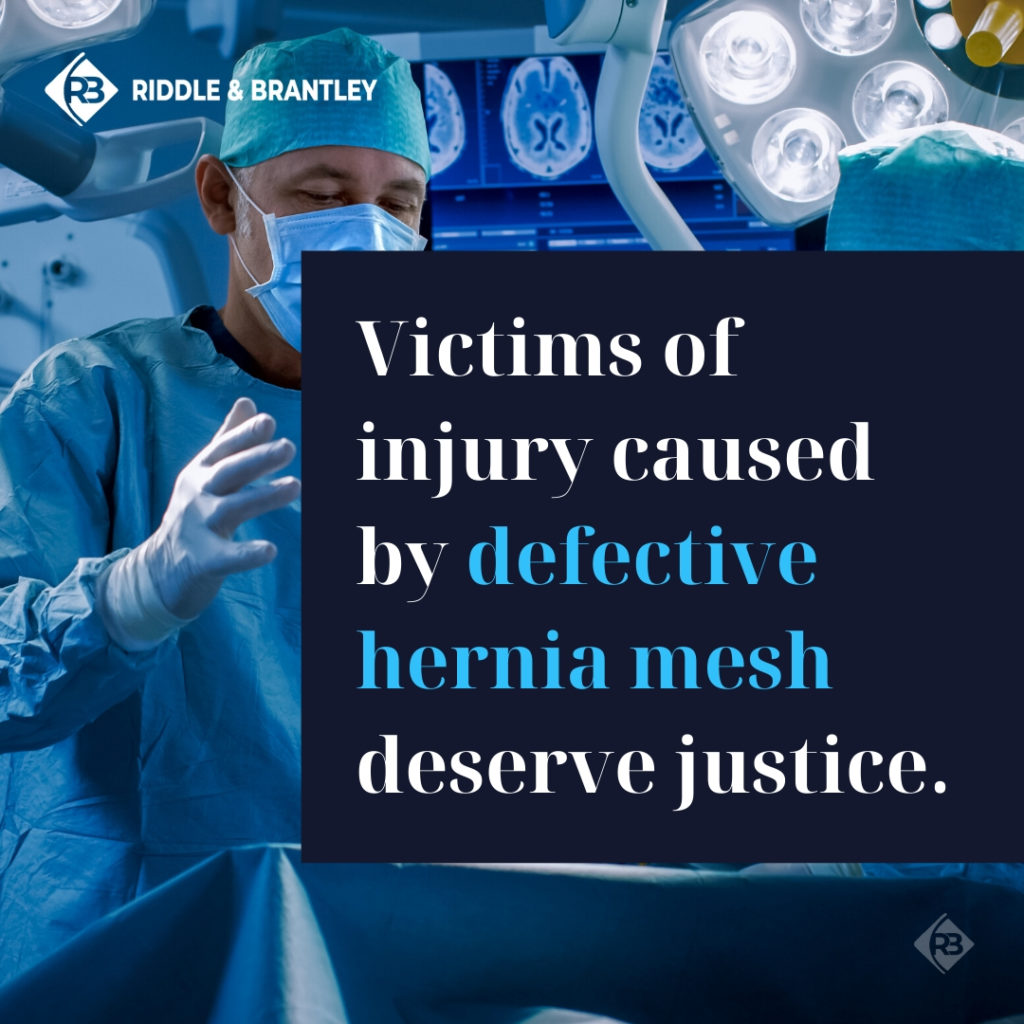 Defective Hernia Mesh - Riddle & Brantley