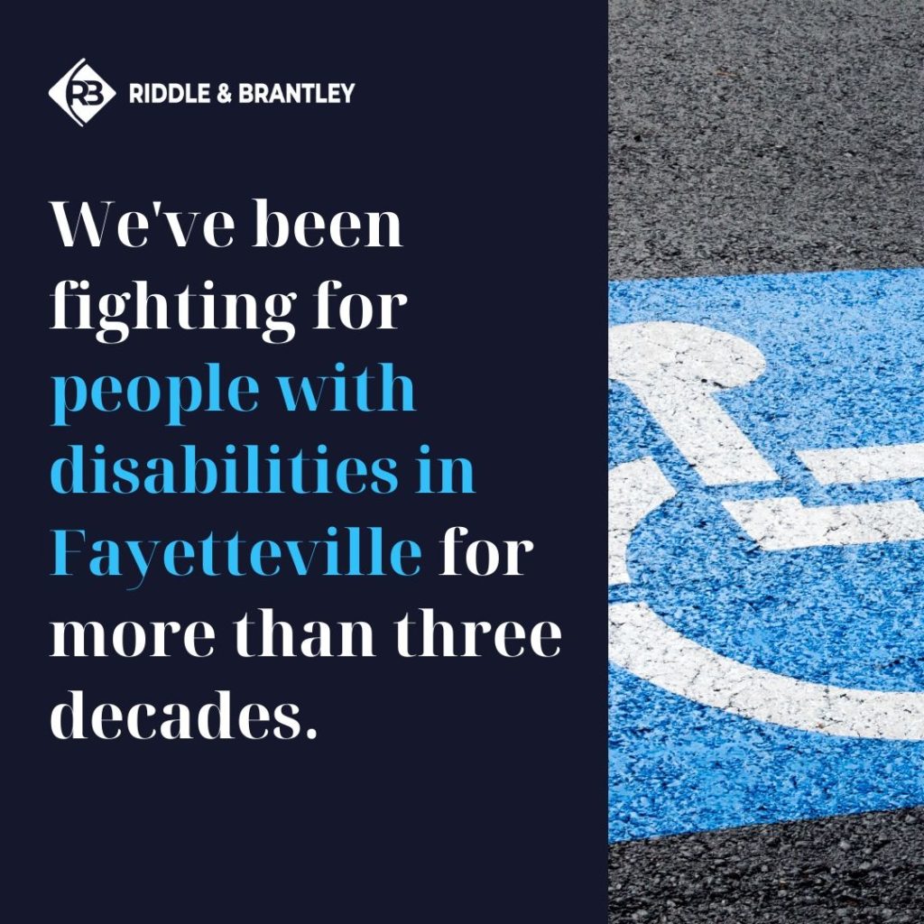 Disability Attorney With Experience in Fayetteville NC - Riddle & Brantley