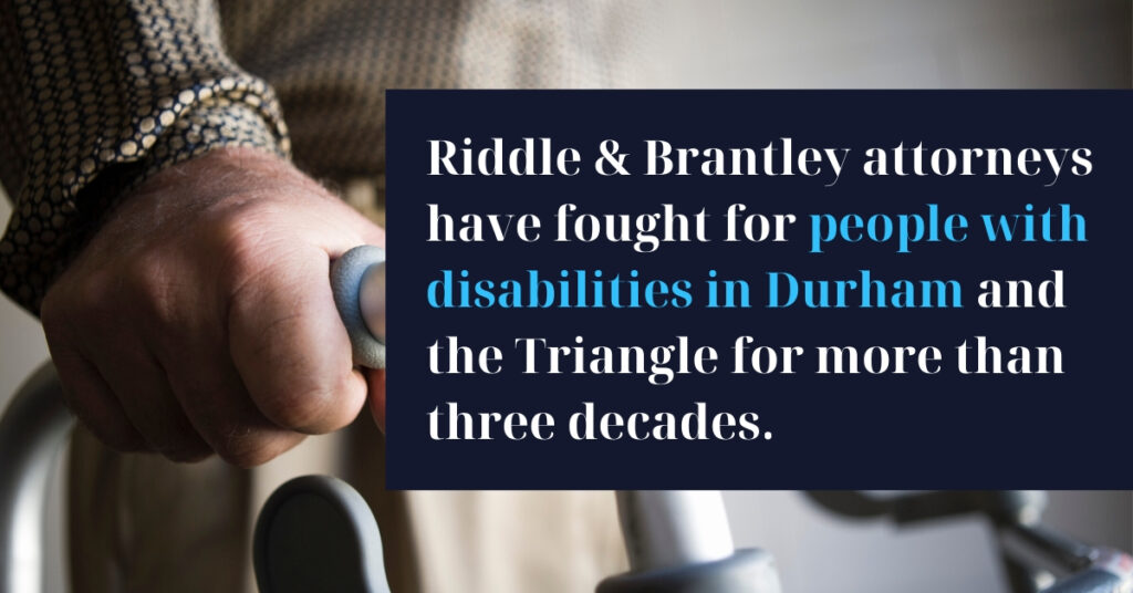 Disability Lawyer in Durham NC