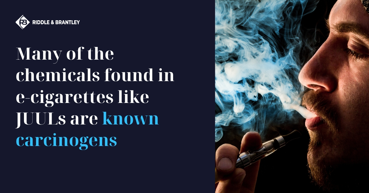 Según estudios, la lesión pulmonar asociada al uso del cigarrillo