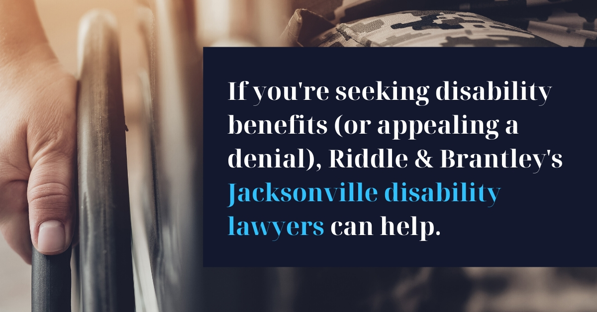 Jacksonville North Carolina Disability Lawyers - Riddle & Riddle