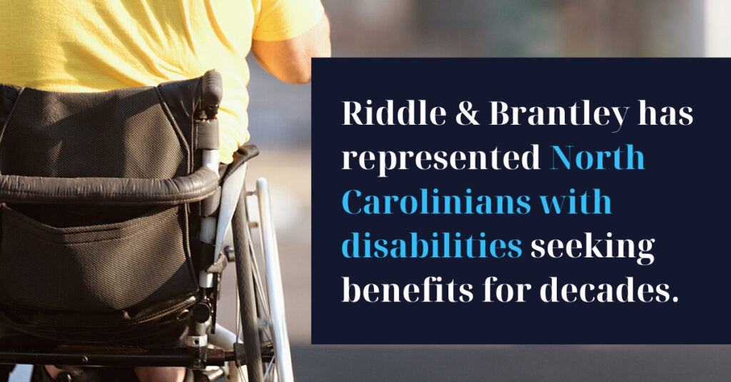Disability Lawyer Helping Clients in Winston-Salem NC - Riddle & Riddle