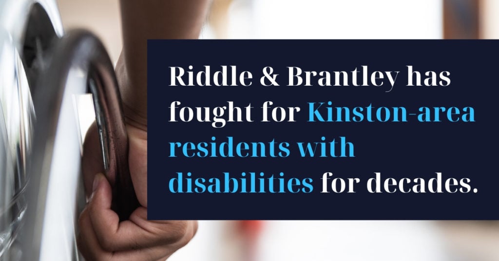 Kinston Disability Lawyer - Riddle & Brantley