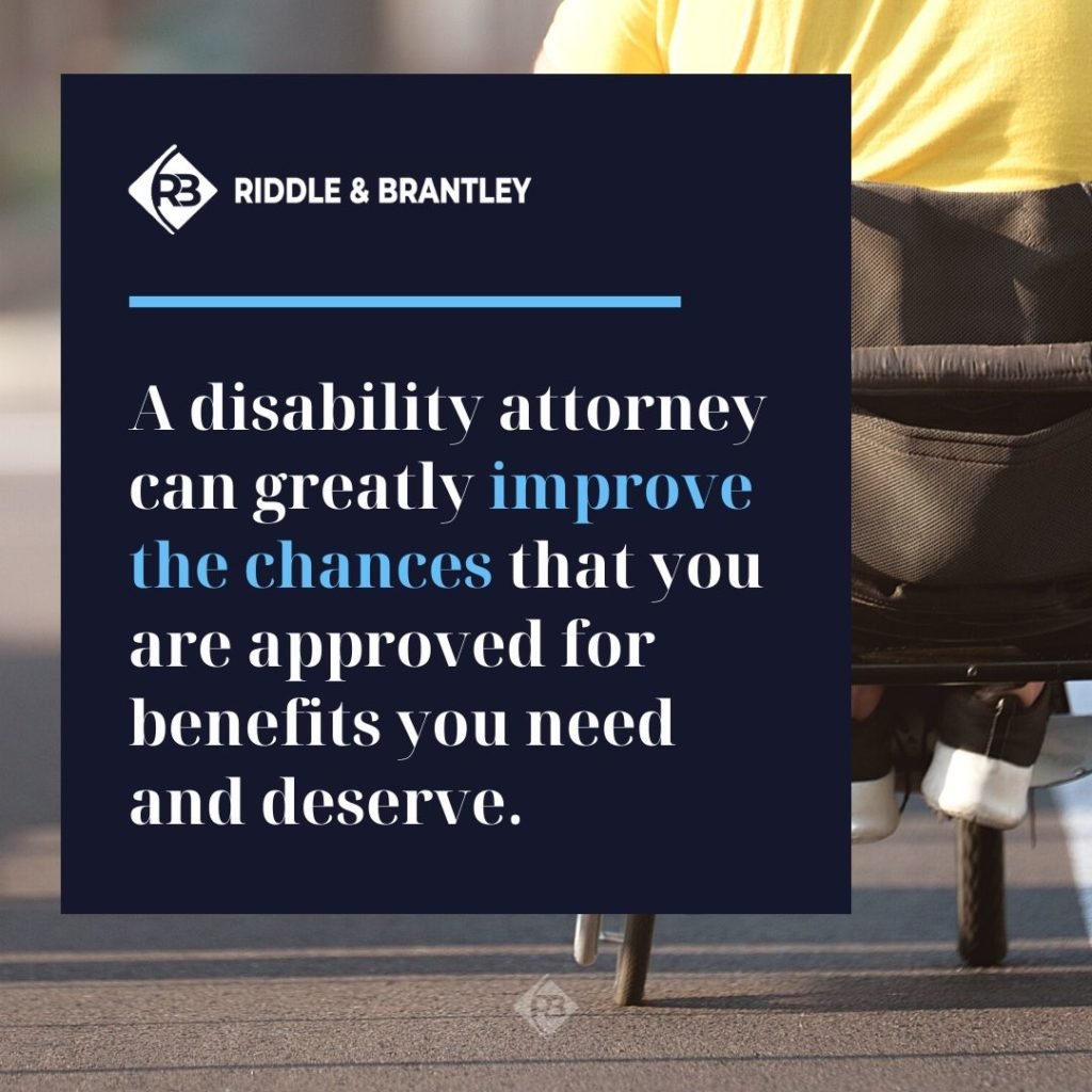 ¿Por qué contratar a un abogado de discapacidad - Riddle y Brantley