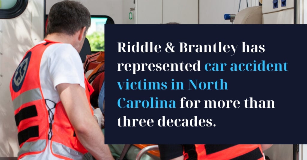 Abogados de Accidentes de Coche con Experiencia en Sanford NC - Riddle &amp; Brantley