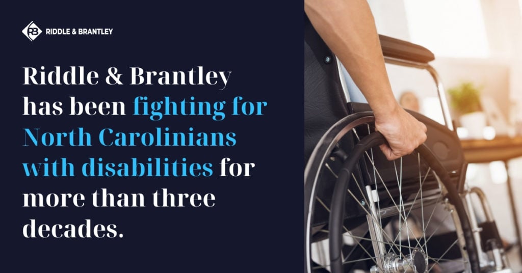 Abogado de Discapacidad Sirviendo Clientes en Statesville NC - Riddle &amp; Brantley