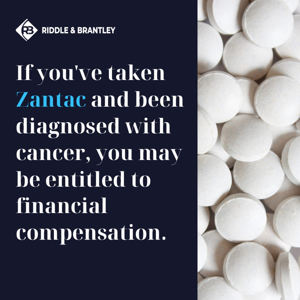 Zantac Lawsuit Lawyer - Riddle & Brantley