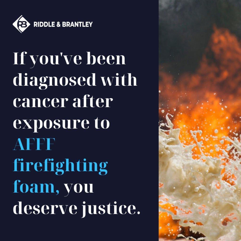 AFFF Foam Lawsuit Lawyer - Riddle & Brantley