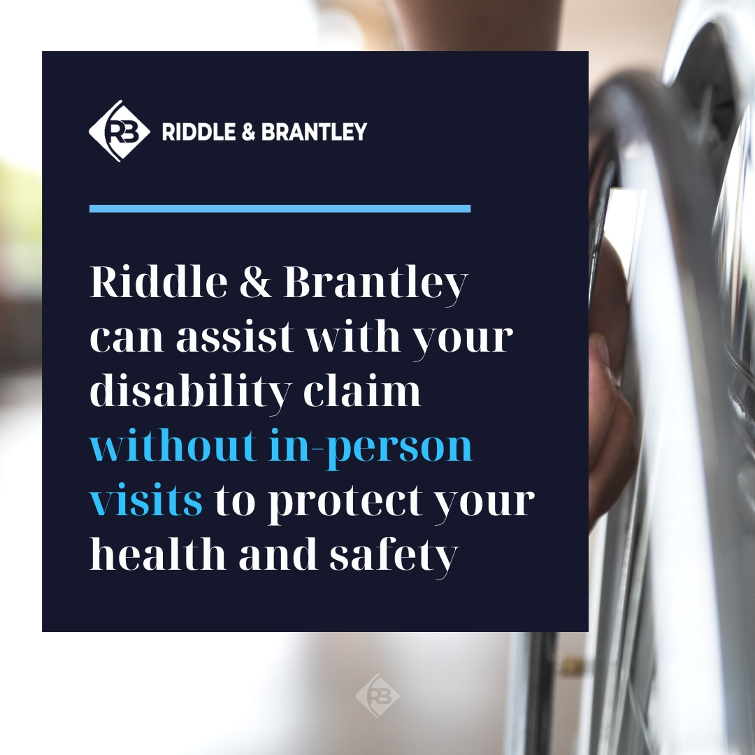 Disability Lawyer During the Coronavirus Outbreak - Riddle & Brantley