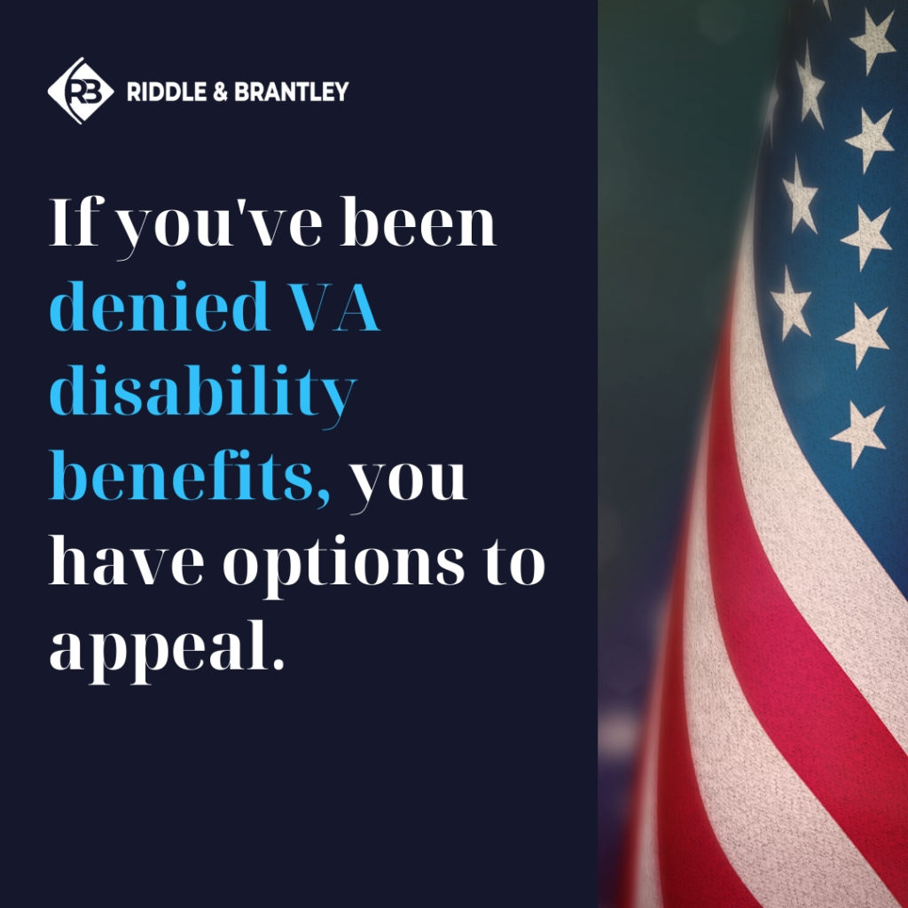 Jacksonville NC Veterans Benefits Lawyer - Riddle & Brantley