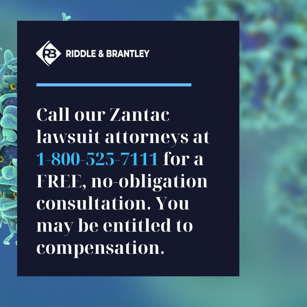 Free Consultation with a Zantac Cancer Lawyer - Riddle & Brantley