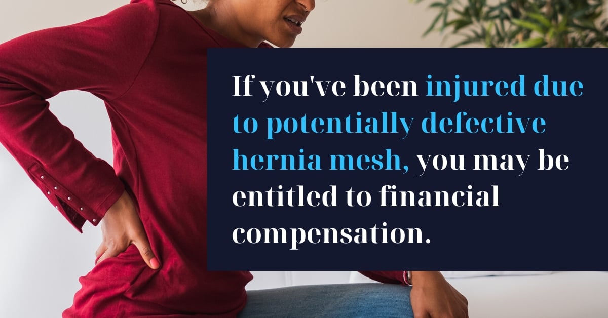 Hernia Mesh Complications - Lawsuit Eligibility - Riddle & Brantley