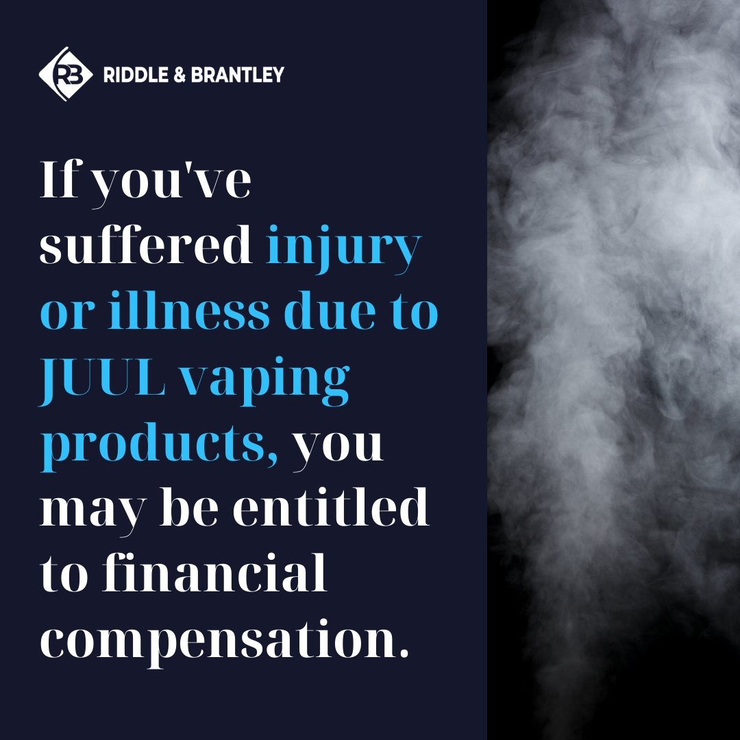 JUUL Class Action Lawsuit Attorneys - Riddle & Brantley