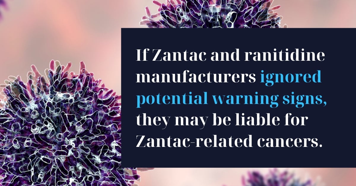 Who is Liable for Zantac-related Cancers - Riddle & Brantley