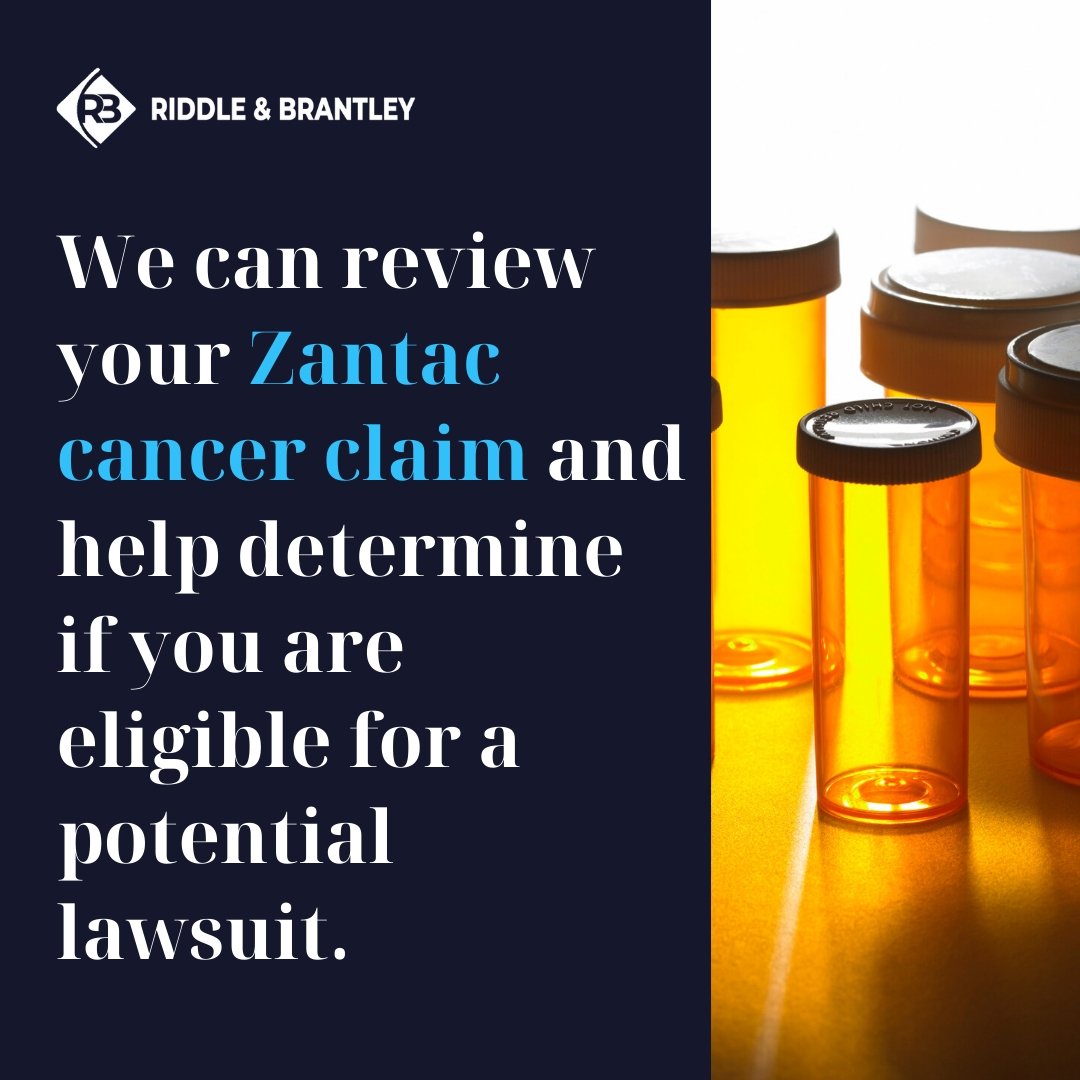 Zantac Cancer Claims Attorneys - Riddle & Brantley