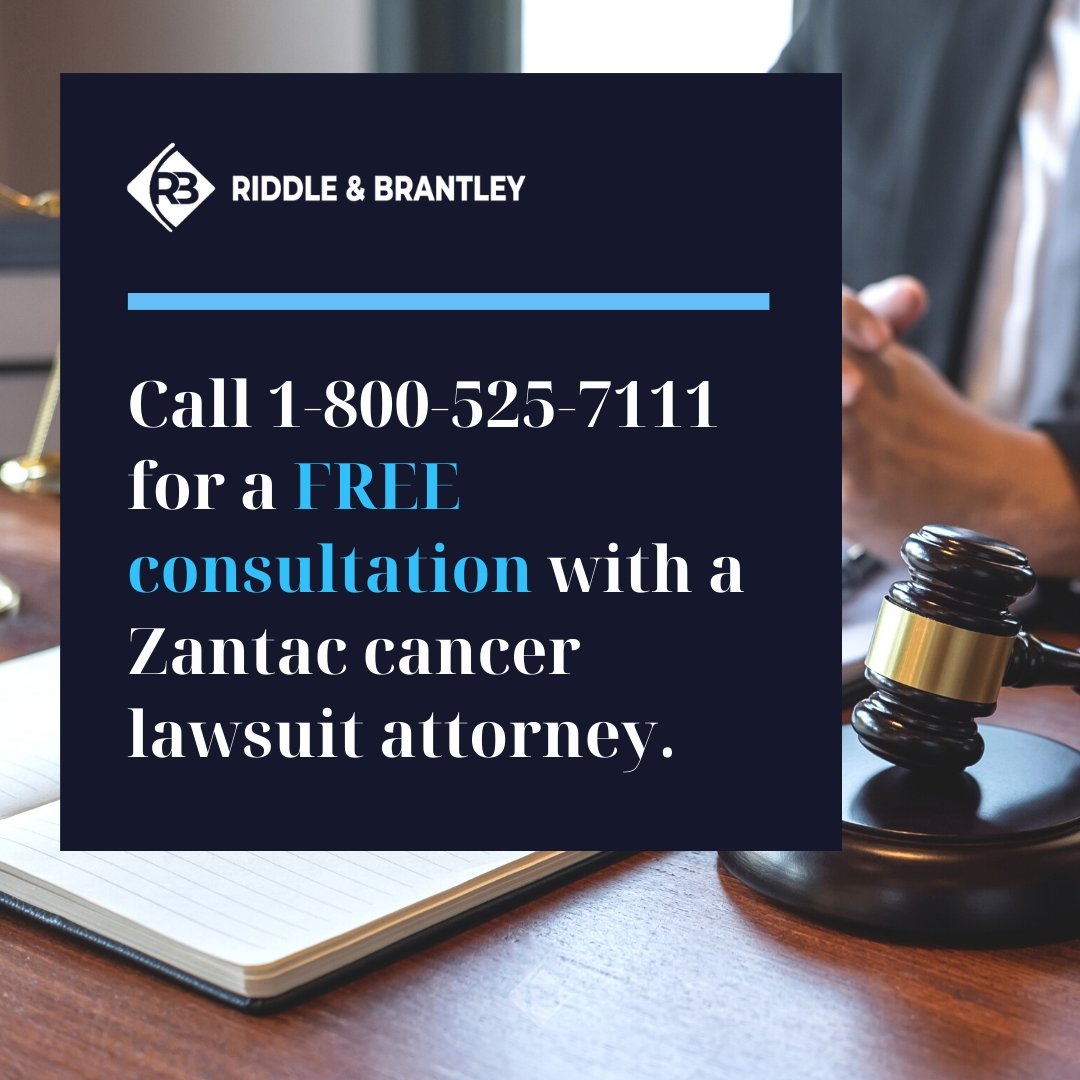 Zantac Lawsuit Lawyer - Riddle & Brantley Dangerous Drug Lawyers