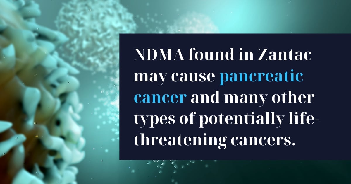 Zantac Pancreatic Cancer Risk