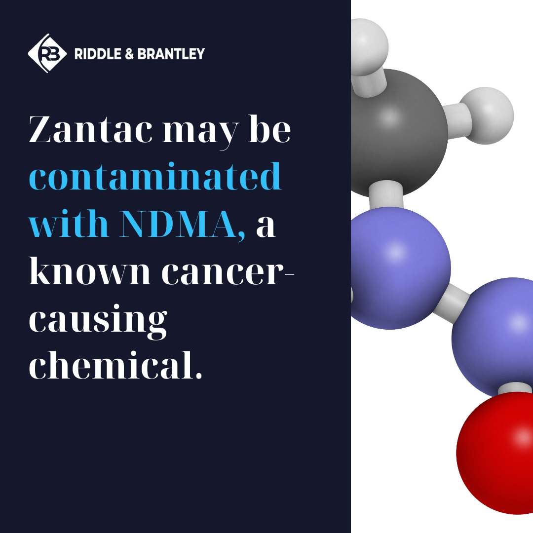 Zantac and NDMA - Cancer Risk - Riddle & Brantley