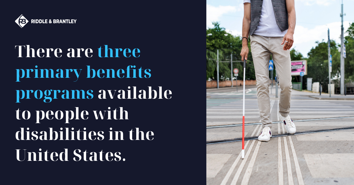 Disability Benefits in the United States - 3 Different Programs