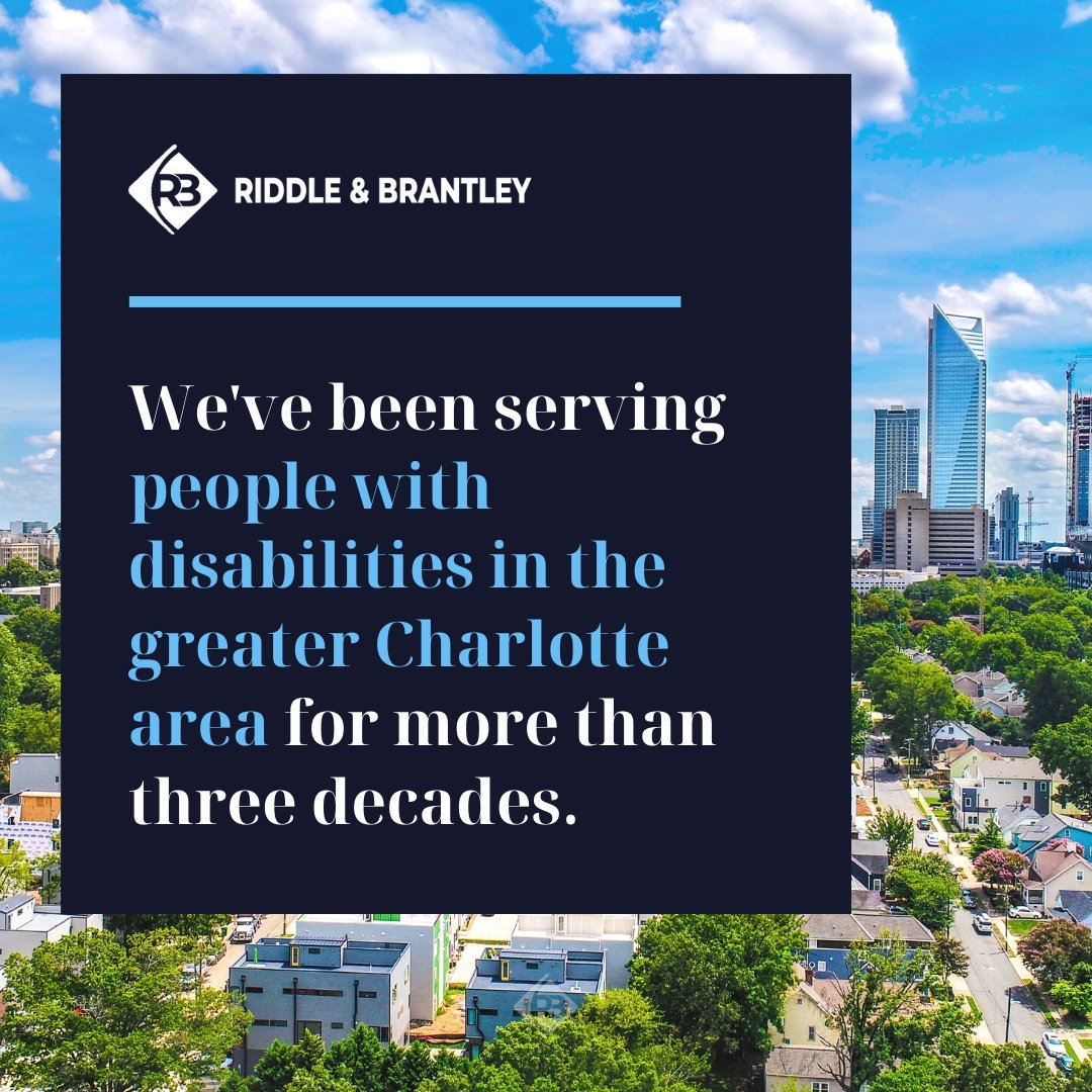 Abogado de Discapacidad Sirviendo Harrisburg y Greater Charlotte - Riddle &amp; Brantley