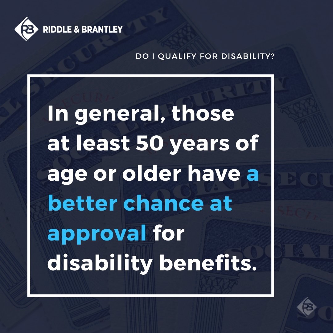 Do I Qualify for Disability - How Does Age Affect Eligibility