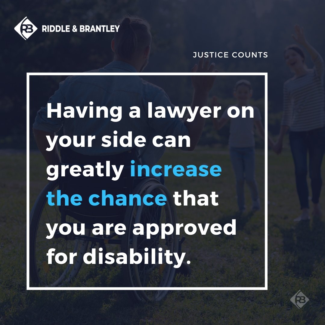 Aumente su oportunidad de obtener la discapacidad - Riddle y Brantley NC Abogados de Discapacidad