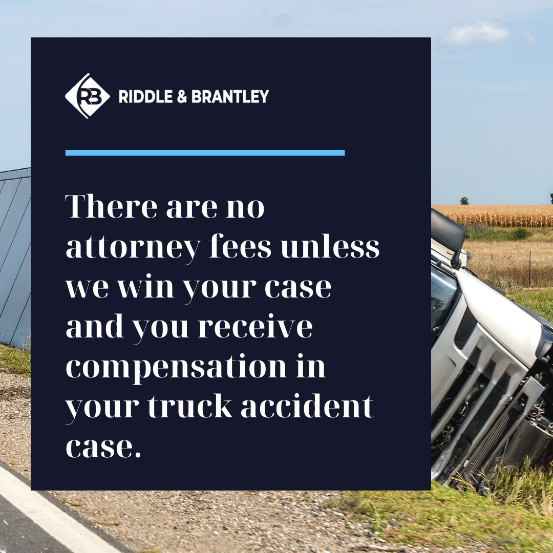 Affordable Truck Accident Lawyer Serving Winston-Salem NC - Riddle & Brantley