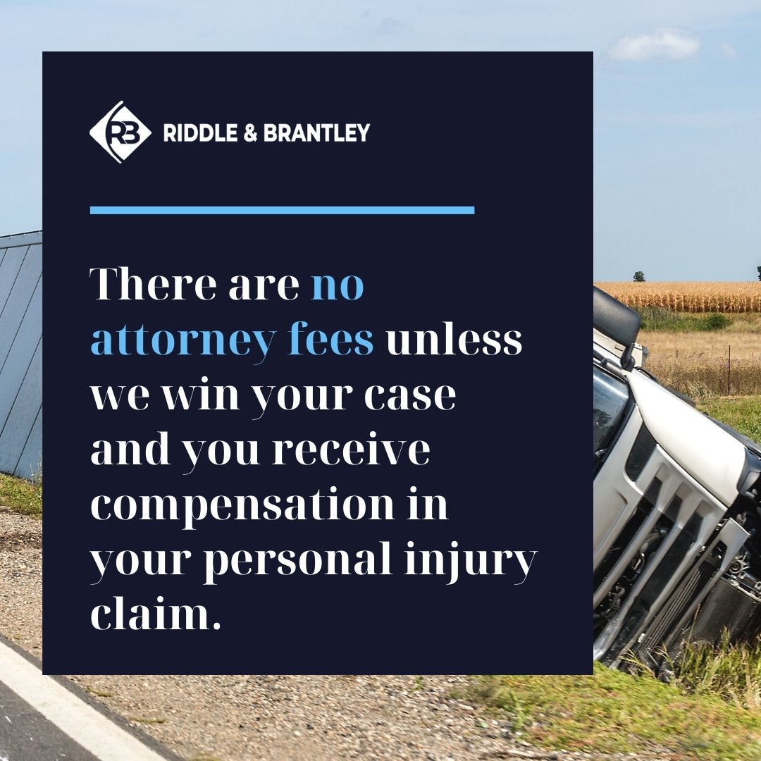Abogado de lesiones personales asequible al servicio de New Bern NC - Riddle &amp; Brantley