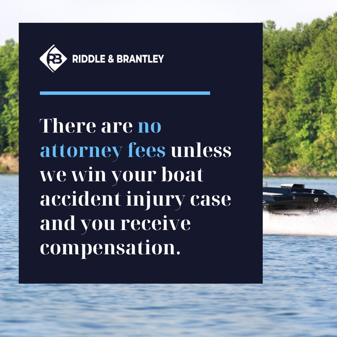 Boat Accident Injury Lawyer in Jacksonville NC - Riddle & Brantley