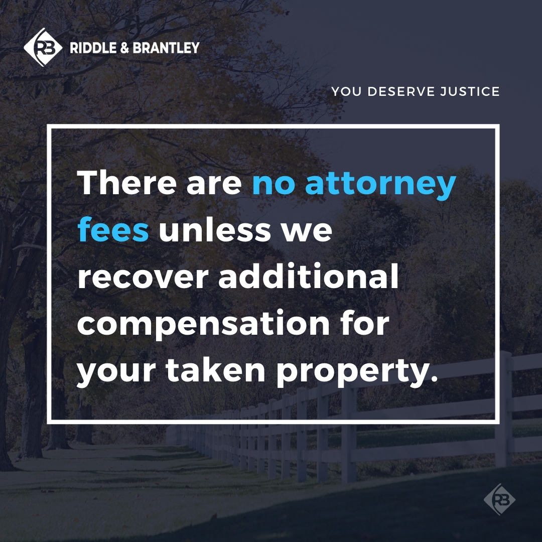 Eminent Domain Attorney Serving NC - Riddle & Riddle