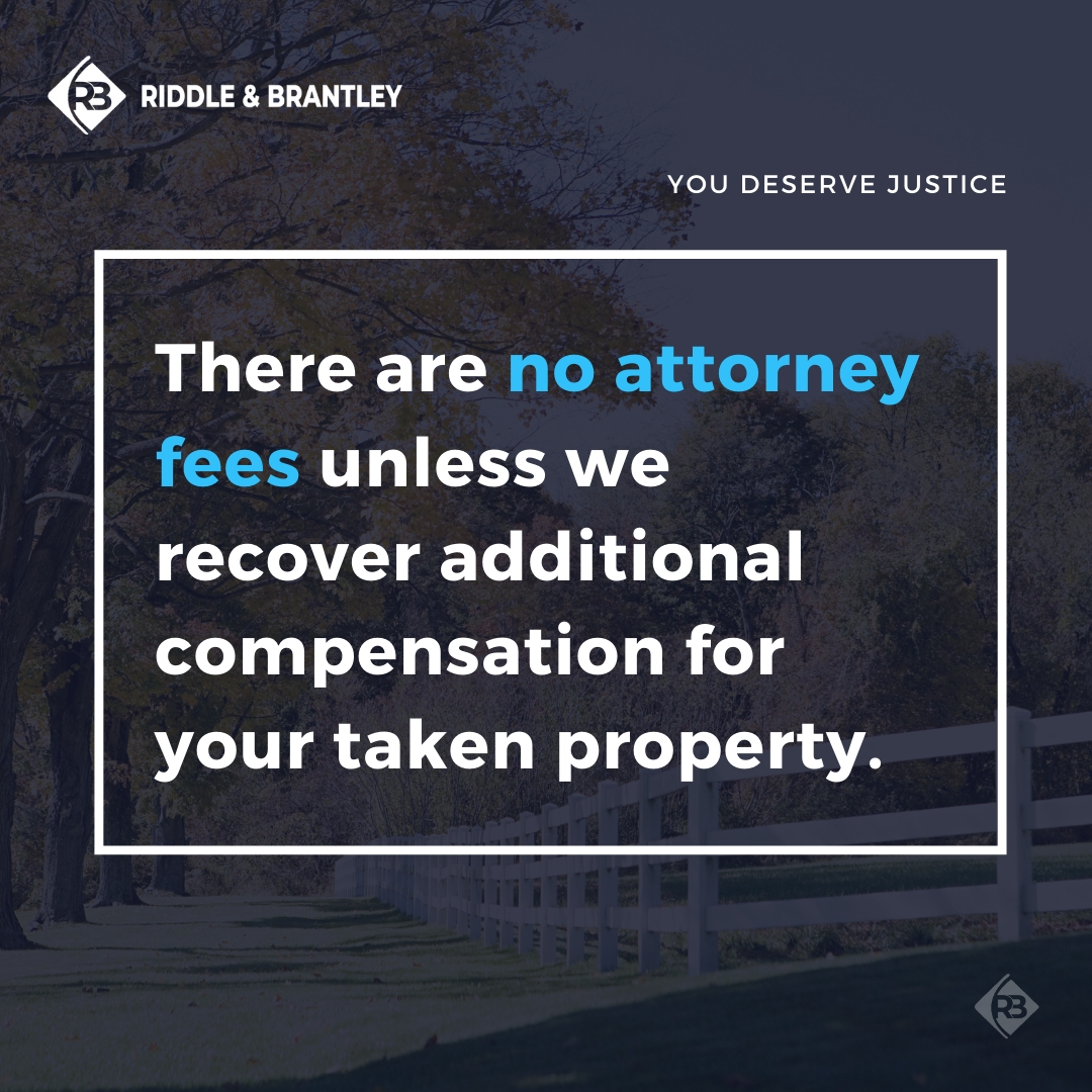 Eminent Domain Attorney Serving NC - Riddle & Brantley