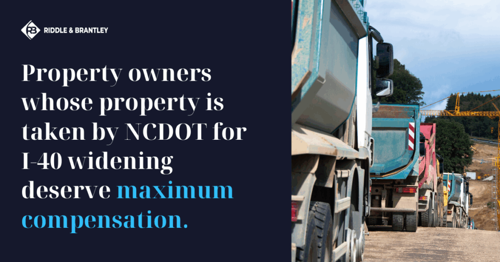 I-40 Widening Eminent Domain - Riddle & Riddle