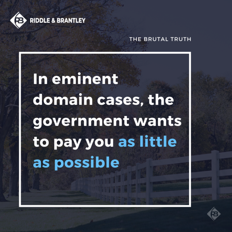 The Truth About Eminent Domain in North Carolina - Riddle & Riddle