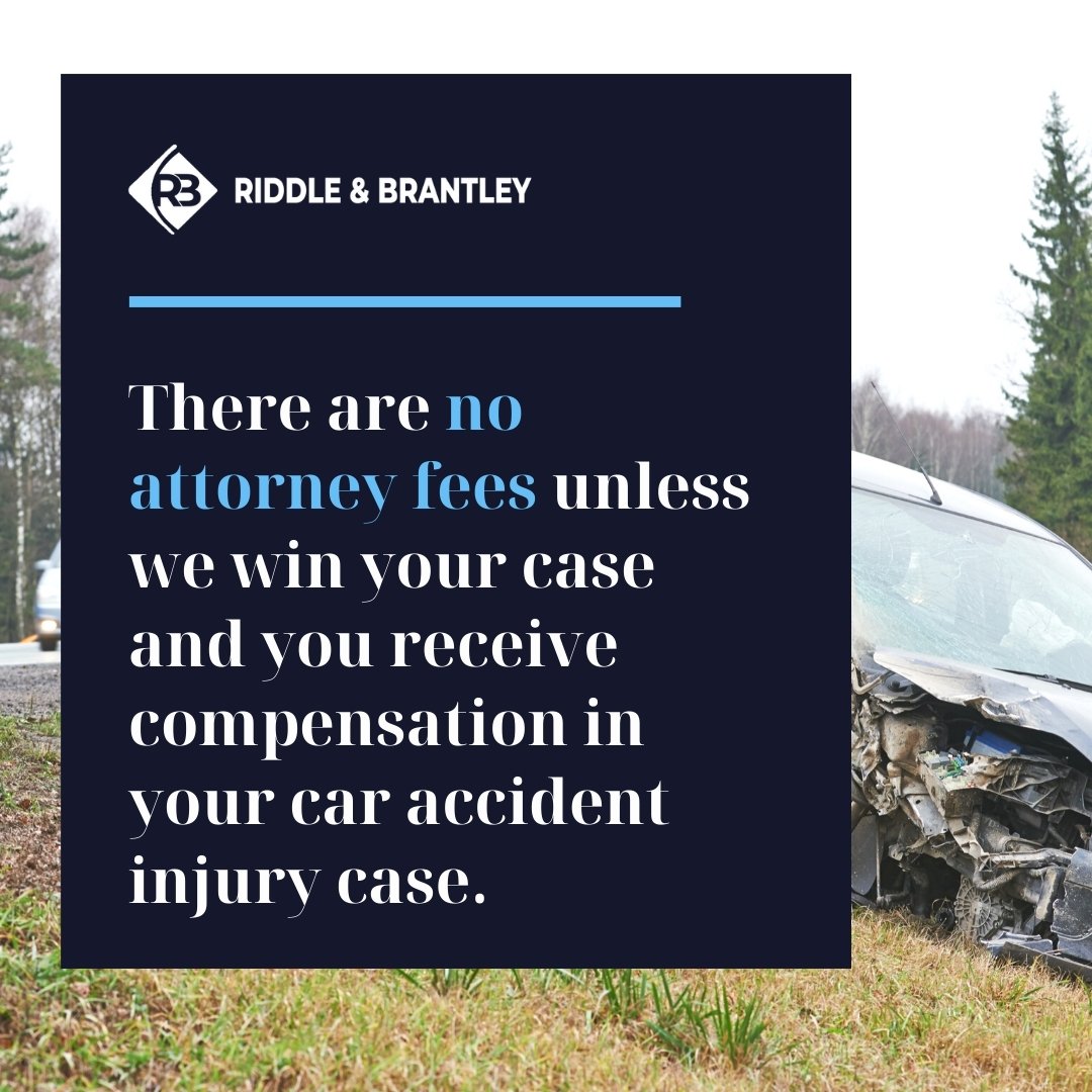Abogado de accidente de coche asequible que sirve Davidson NC - Riddle y Brantley