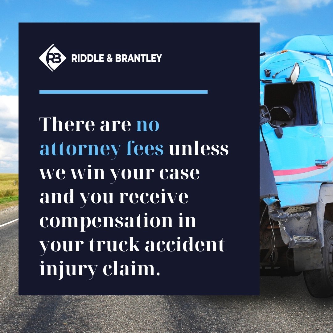 Abogado Asequible de Lesion de Accidente de Camion Sirviendo Laurinburg NC - Riddle &amp; Brantley