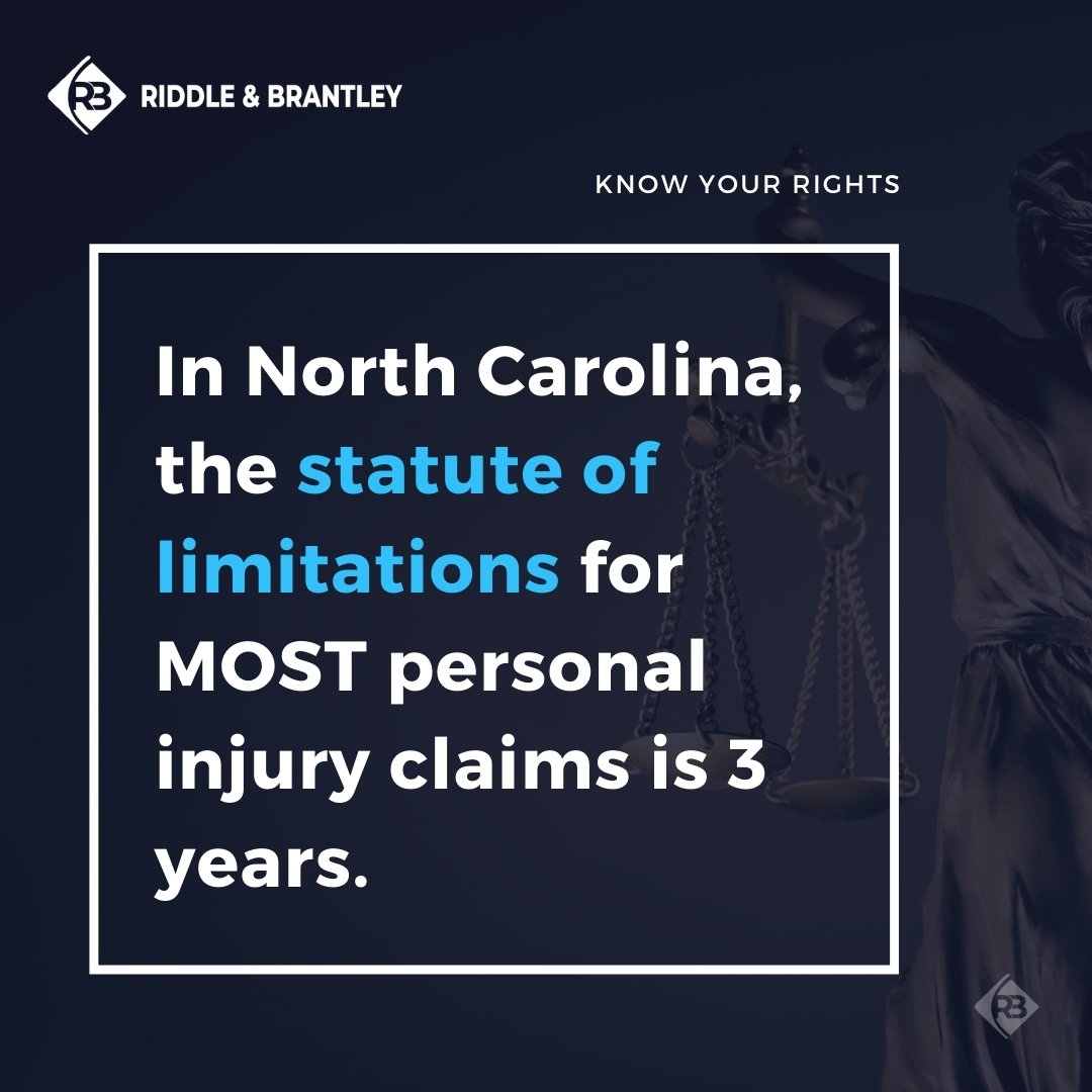Carolina del Norte Abogados de Lesiones Personales - Estatuto de Limitaciones