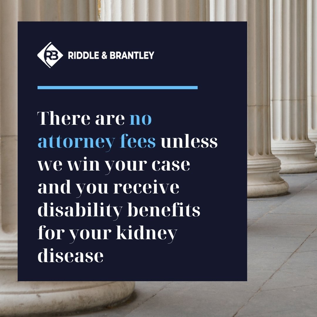 Affordable Disability Attorney for Kidney Disease in North Carolina - Riddle & Brantley