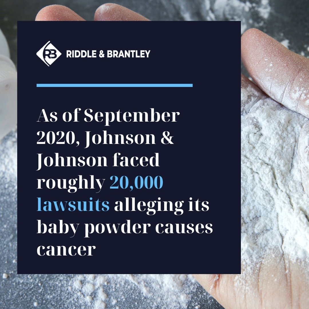 Baby Powder Lawsuits Against Johnson & Johnson - Riddle & Brantley