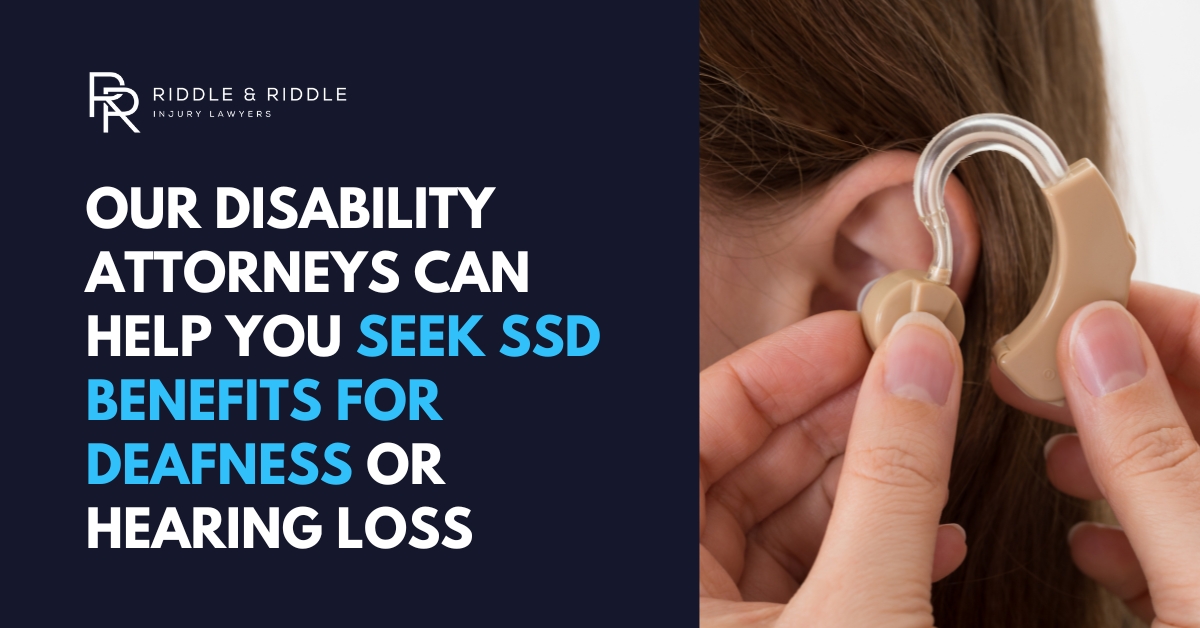 Disability for Deafness or Hearing Loss: Do You Qualify?